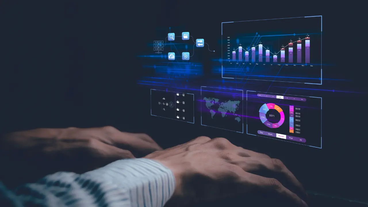Benefits-of-Behavior-Data-Analytics Digital dashboard graphic