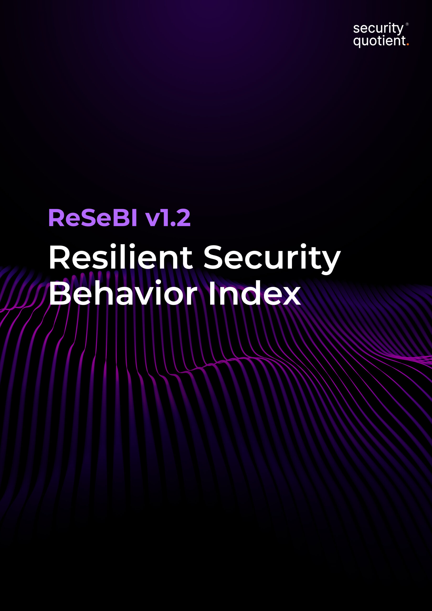 Resilient Security Behavior Index v1.2 cover Resilient Security Behavior Index v1.2 cover