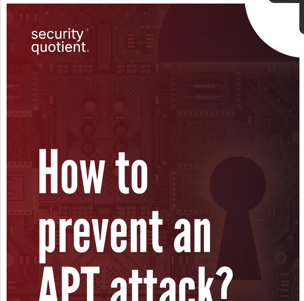 How to prevent APT attack