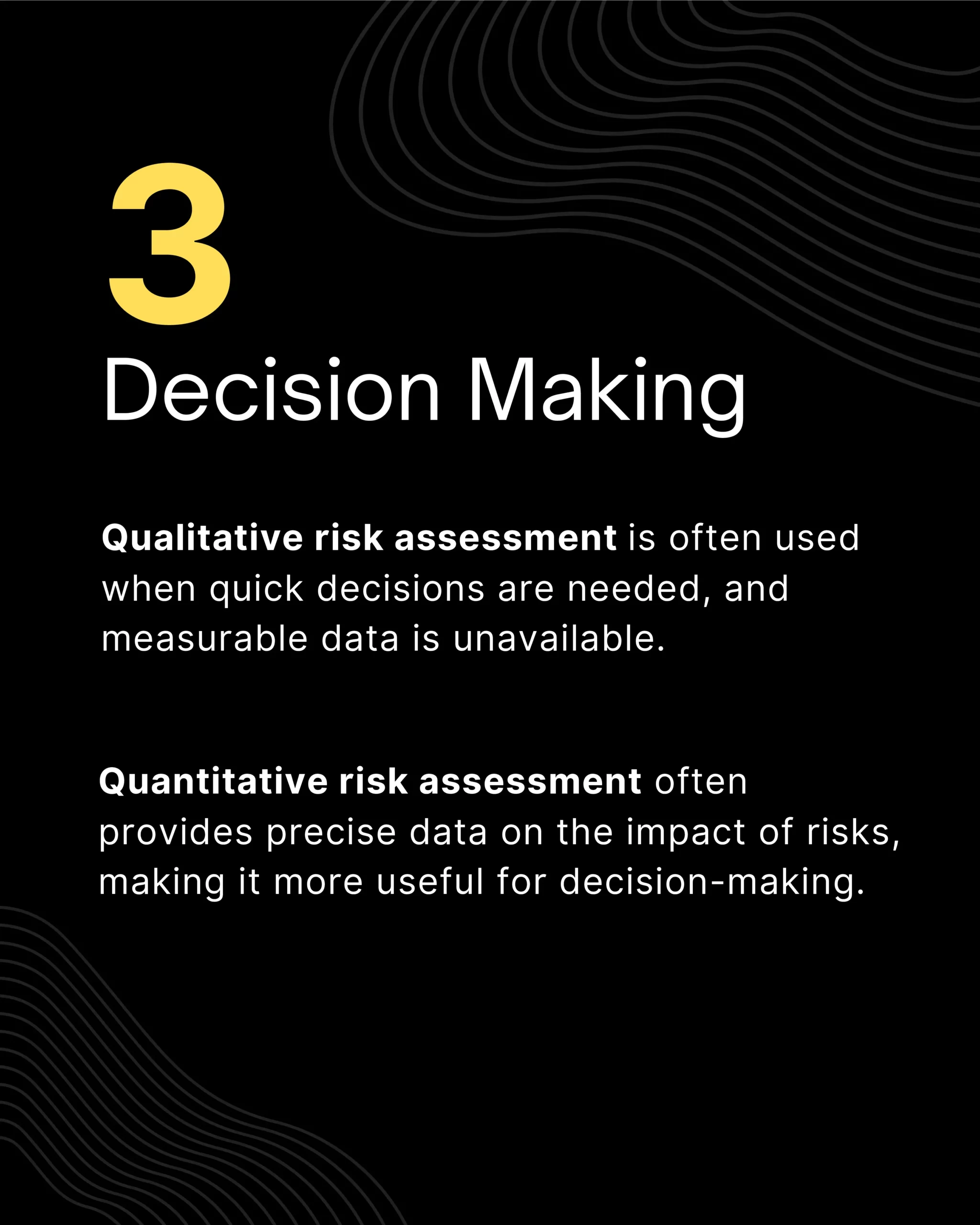 4 Differences between qualitative & quantitative  risk assessments-4