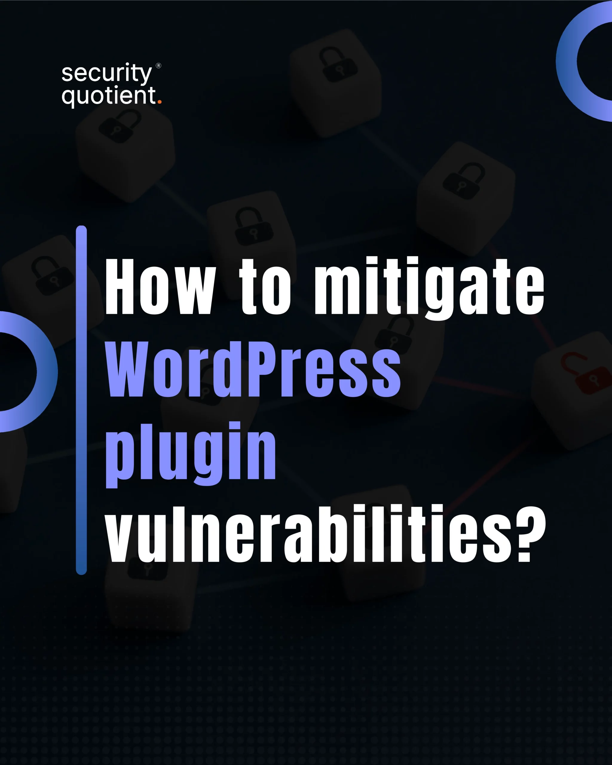 How to Mitigate Vulnerabilities in Plugin used in WordPress
